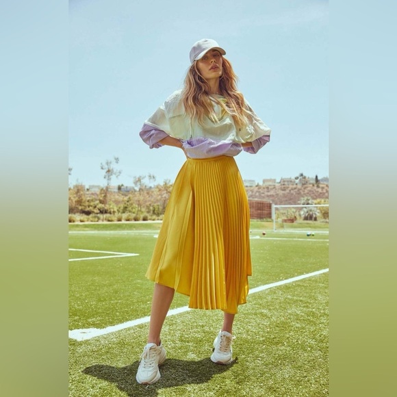 ASTR the Label Sawyer Color Block Windbreaker Pastel Size Small Sporty Tennis - Picture 16 of 16